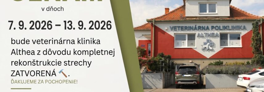 Dôležitý oznam!